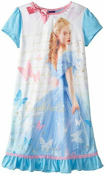 Camisola Disney Big Girls Cinderela Live-Action *VERIFIQUE O TAMANHO  - Imagem 1 de 1