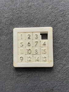 Vintage Soviet Puzzle Game 15 USSR Souvenir - Picture 1 of 2
