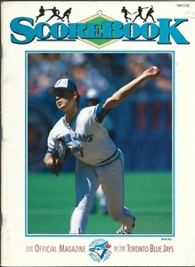 Toronto Blue Jays Baltimore Orioles 1988 MLB Béisbol Programa Oficial Jimmy Key - Imagen 1 de 1