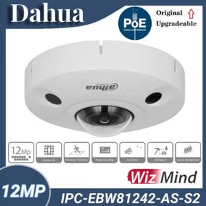 Dahua IPC-EBW81242-AS-S2 12MP WizMind Panorama IP Dome Kamera 2-WegeGespräch - Picture 1 of 9