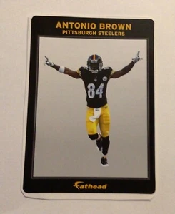 Antonio Brown Steelers NFL FATHEAD kleines Werbepanel Poster 6"" x 4"" Wandgrafik - Bild 1 von 3
