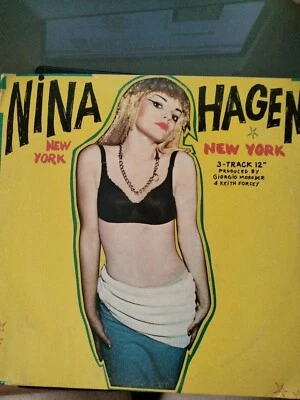 Nina Hagen New York New York / Zarah 12" Vinyl RECORD Foto 1 de 3