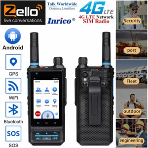 Inrico S200 4G LTE Network Radio Smartphone Zello PTT POC Walkie Talkie Unlocked - Picture 1 of 12