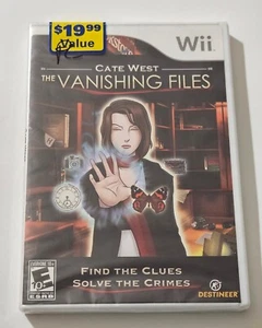 Cate West: The Vanishing Files (Nintendo Wii, 2009) NEW SEALED - Picture 1 of 2