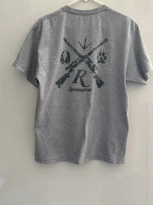 Camiseta Remington cinza média - Imagem 1 de 4