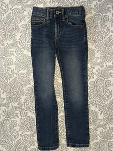 Girls OLD NAVY Blue Jeans Size 6 Slim Adjustable Waistband - Picture 1 of 7