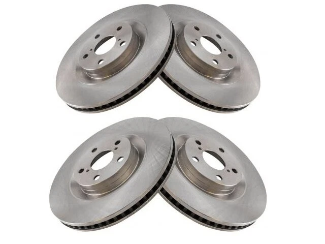 TRQ 21DG56H Front Brake Rotor Set Fits 2018-2019 Lexus GS300 Base - Изображение 1 из 1