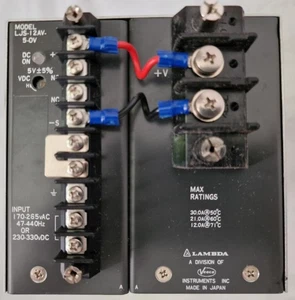 Lambda Regulated power supply LJS-12AV 5-0V NEW OLD STOCK - Picture 1 of 9
