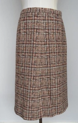 Vintage Retro 1970s Jaeger Designer  A Line Skirt Wool size  14 - Image 1 of 4