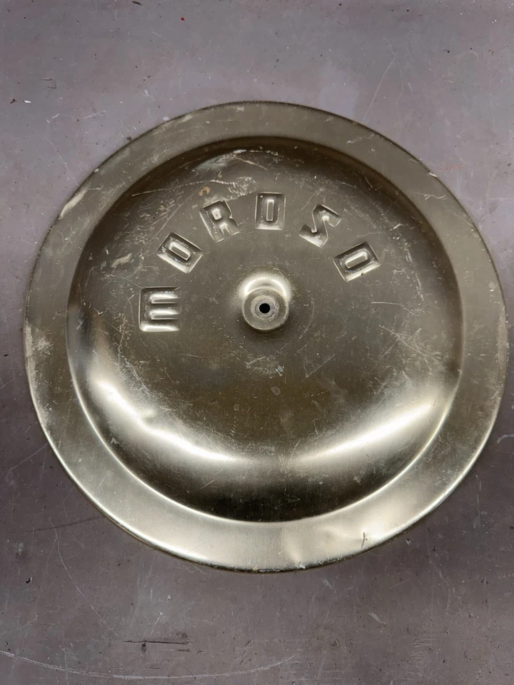 Крышка воздухоочистителя Moroso Gold Camaro GTO Mustang Corvette Impala Fairlane хот-род - Изображение 1 из 4