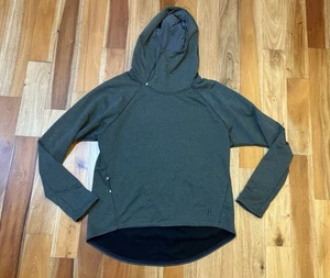 On Running On Cloud Running Hoodie Sweatshirt Pullover Funnel Neck Green Size M - Foto 1 di 12