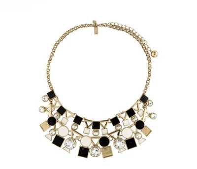 "Collar Kate Spade New York de cristal y esmalte de varias hebras, ajustable, 20""" Foto 1 de 4