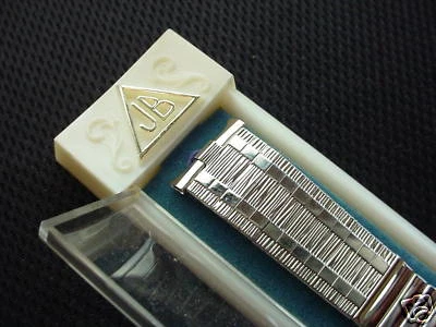 Correa de reloj JB Champion grano madera nuevo asas de resorte 19 mm Foto 1 de 4