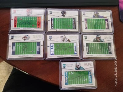 2013 Prominance Auto Field Plates-Smith,Ertz,SIms,Gragg,Johnson,Burkhead,Boyce   - Image 1 of 4