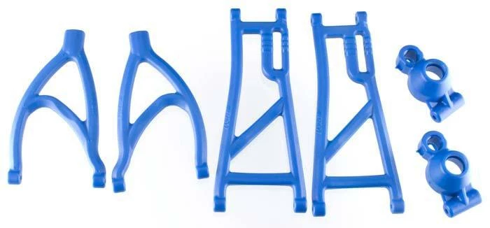 NEW RPM Traxxas Revo True Track Rear A-Arm Conversion Kit Blue 80565 - Image 1 of 1