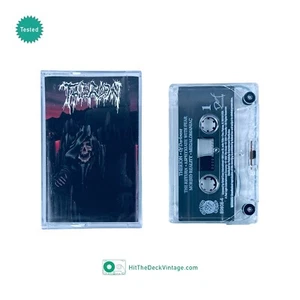 Therion – Of Darkness Cassette Tape (1991) US 1st Death Metal TESTED - Picture 1 of 2