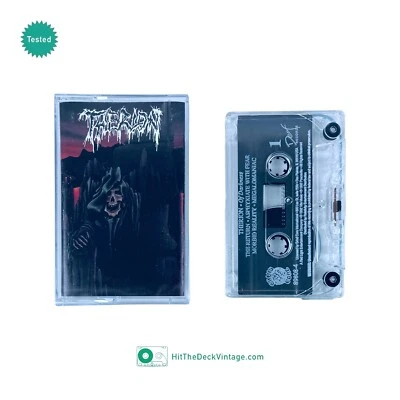 Therion – Of Darkness Cassette Tape (1991) US 1st Death Metal TESTED - Image 1 of 2