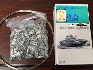 Pista de metal R-Modelo 1/35 35127 para tanque británico Churchill de la Segunda Guerra Mundial - Imagen 1 de 2