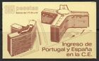 Spanish Stamps - 1986 Admission Of Spain & Portugal To Eec Booklet In Mnh 