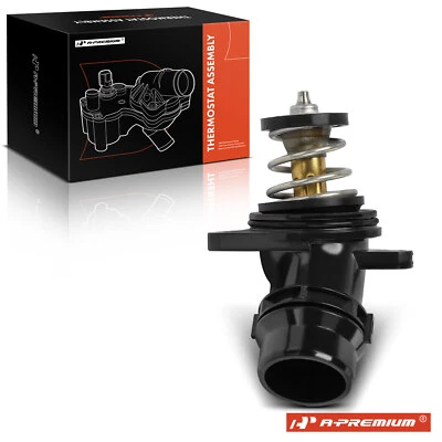 Conjunto de carcasa de termostato A-Premium para VW Jetta Passat Beetle GTI Tiguan Audi Foto 1 de 4
