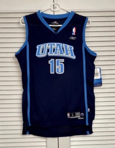 Vintage NWT Matt Harpring #15 Utah Jazz Reebok NBA Kids Jersey Youth Large 14-16 - Picture 1 of 9
