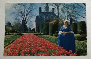 Governor's Palace Gardens, Williamsburg, Virginia Postcard (I1) - Picture 1 of 2