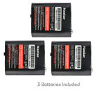 Kastar 3 1650mAh Battery For Motorola MR350 T9500 EM1000 53615 MS350R KEBT-071-D