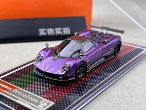 U2 1:64 Purple Zonda Tricolore Racing Sports Model Diecast Resin Car - Picture 1 of 9
