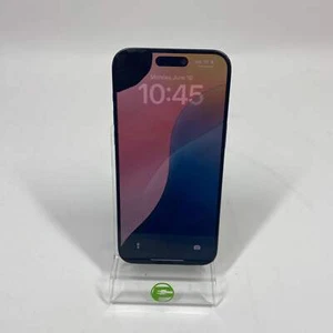 Cracked Screen Unlocked Apple iPhone 15 Pro Max 256GB 18.1.1 A2849 - Zdjęcie 1 z 8