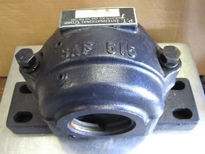 P.T. Carcasa bloque almohada internacional SAF515 4 pernos base nuevo excedente / i8 - Imagen 1 de 7