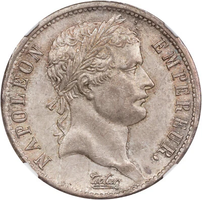 France: Napoleon I, 2 Francs 1811-A NGC MS-64 Paris mint, Nicely toned piece! - Image 1 of 4
