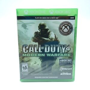 Call of Duty 4: Modern Warfare (Xbox 360) NEUF SCELLÉ EN USINE RARE variante
