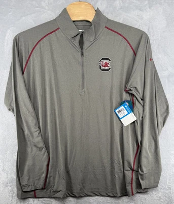 Columbia Sportswear South Caroina Gamecocks Tuk Mountain LS 1/4 Zip Shirt 2XL - Image 1 of 4