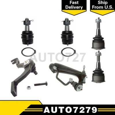 Conjunto de brazo de control y rótula delanteros Delphi de 6 piezas para Ford Explorer 2002 2003 Foto 1 de 4