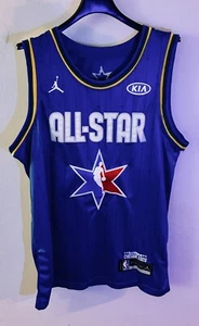 RARE Giannis Antetokounmpo All Star Blue Jersey 2020 Chicago Size 50 Nike Jordan - Picture 1 of 3