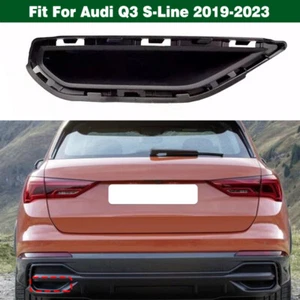 Left Rear Bumper Molding Trim Cover Cap 83A 807 833 For Audi Q3 S-Line 2019-2023 - Picture 1 of 12