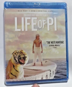 Life of Pi (Blu-ray/DVD/Digital Copy) Brand New Sealed Ang Lee - Picture 1 of 2