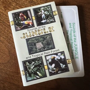 No Artist ‎– 'Sounds Of The Jungle And Tropical Rain Forest' Cassette 1987 US x - Picture 1 of 5