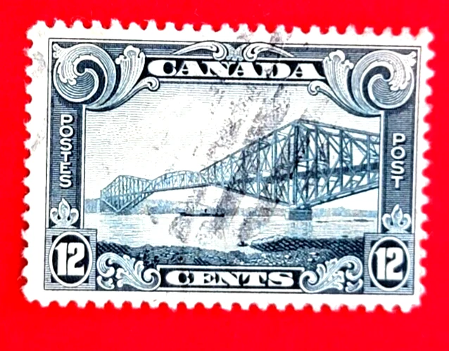 Канадская марка 156 «Квебекский мост» б/у - Изображение 1 из 1