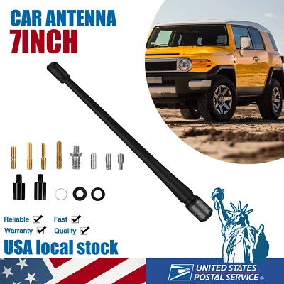 Mástil de antena corto de 7" compatible para Chevrolet y Jeep Grand Cherokee 1994-2016 Foto 1 de 4