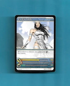 Tarjeta Marvel Ultimate Battles ALLY 2008 # 33 ELEKTRA - Imagen 1 de 2