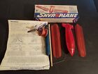 1951 Vintage Skyroplane with ORIGINAL BOX and Wooden Fly Reel AIRPLANE KITE
