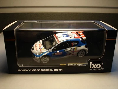 1/43 Ixo Rally WRC Peugeot 207 S2000 RAM364 Sarrazin 3rd Monte Carlo 2009 (NEW) - Image 1 of 3