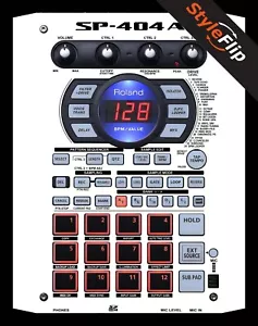Pieles Roland SP-404 A | Color Blanco | Calcomanía Protectora | StyleFlip Skins - Imagen 1 de 1