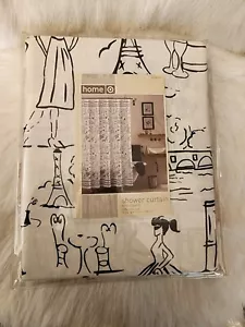 Scenic Paris Shower Curtain - Picture 1 of 3