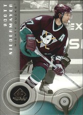 2005-06 SP Game Used Anaheim Ducks Hockey Card #3 Scott Niedermayer