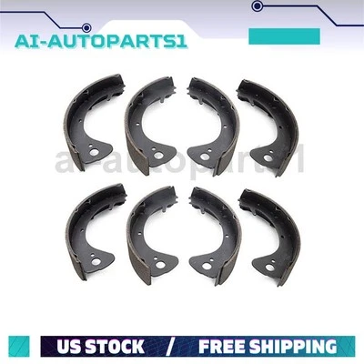 Par de zapatas de freno de tambor delanteras y traseras Chrysler 300 1959 1960 1961 1962 Foto 1 de 4