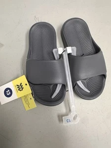 Sandalias All in Motion Para Hombres Niños Grandes Albañil Slide - Gris - Talla 13 Lote de 2 - Imagen 1 de 8