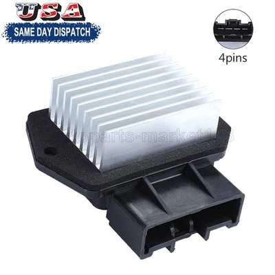 Resistor de motor soprador HVAC para Dodge Ram 1500 Jeep Wrangler Toyota Camry 4Runner - Imagem 1 de 4