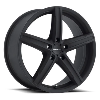 Vision Wheels 469 17x7 +38 Satin Black 5x108 5x4.25 (QTY 4) 469-7731SB38 Foto 1 de 4